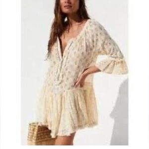 Turks and Caicos swim coverup beach dress sz M/L